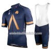 Set Fietsshirt + Korte Koersbroek 2018 Aqua Blue Sport Dames N001